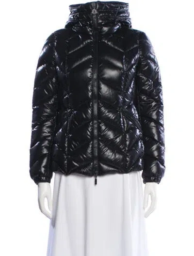 Pre-owned Moncler Nylon Jacket In Purple