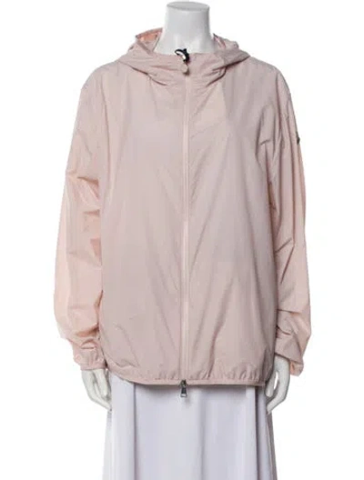 Pre-owned Moncler Nylon Jacket W/ Tags In Pink