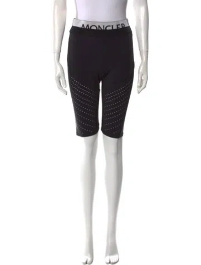Pre-owned Moncler Nylon Knee-length Shorts In Black