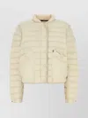 Moncler Ivory Nylon Madulain Down Jacket