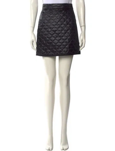 Pre-owned Moncler Nylon Mini Skirt W/ Tags