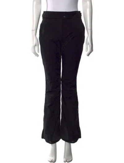 Pre-owned Moncler Nylon Pants In Black