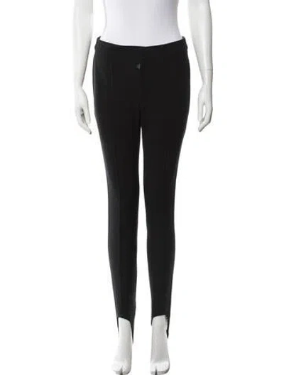 Pre-owned Moncler Nylon Pants In Black