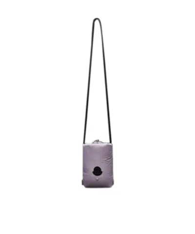 Moncler Nylon Phone Case In Purple