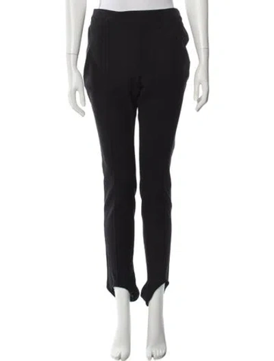 Pre-owned Moncler Nylon Skinny Leg Pants In Gray