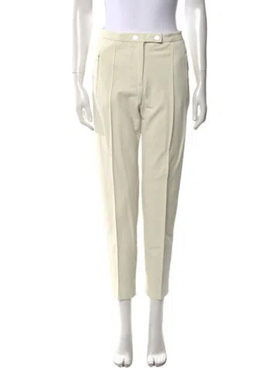 Pre-owned Moncler Nylon Skinny Leg Pants In Neutral