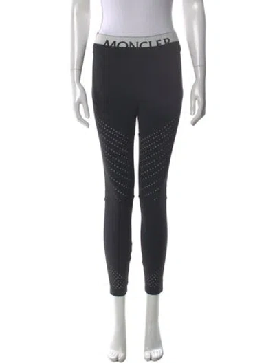 Pre-owned Moncler Nylon Skinny Leg Pants W/ Tags In Gray