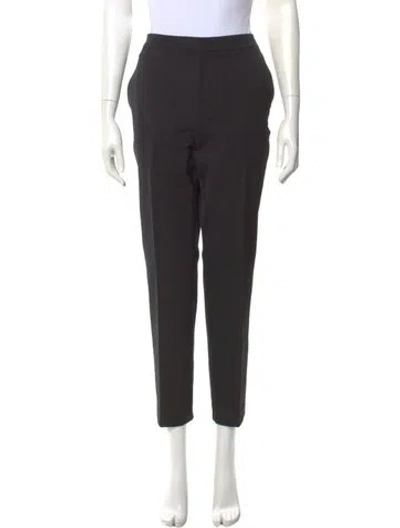 Pre-owned Moncler Nylon Straight Leg Pants W/ Tags In Gray