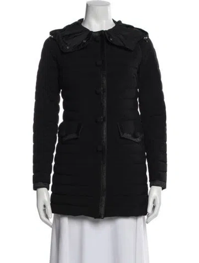 Pre-owned Moncler Nylon Utility Jacket In Black