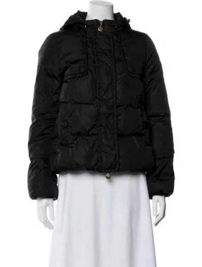 Pre-owned Moncler Nylon Utility Jacket In Black