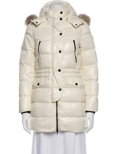 Pre-owned Moncler Nylon Utility Jacket In Neutral