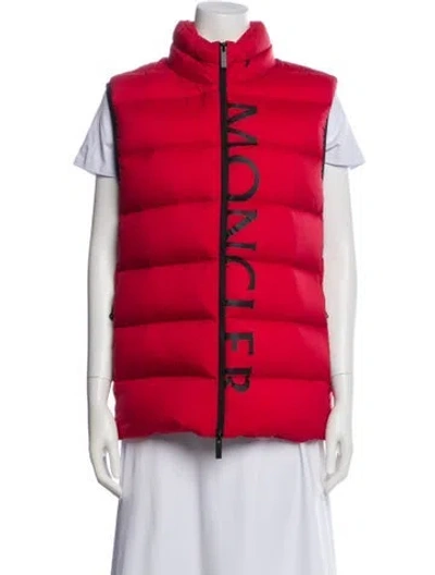 Pre-owned Moncler Nylon Vest In Multi