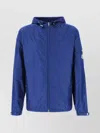 Moncler Etiache Techno Fabric Jacket In Blue
