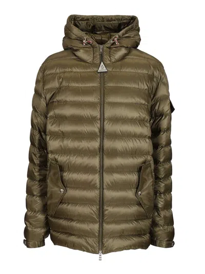 Moncler Oahu Coats Green In Brown