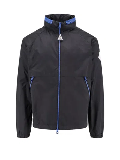 Moncler Men's Octano Stand-collar Jacket In Blue