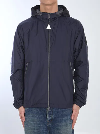 ブルゾン Moncler Octano Jacket Moncler Octano Zip-up Windbreaker Jacket In Blue | ModeSens
