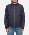Moncler Navy Blue Octano Recycled Nylon Jacket In Blue