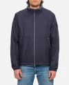 Moncler Navy Blue Octano Recycled Nylon Jacket In Blue