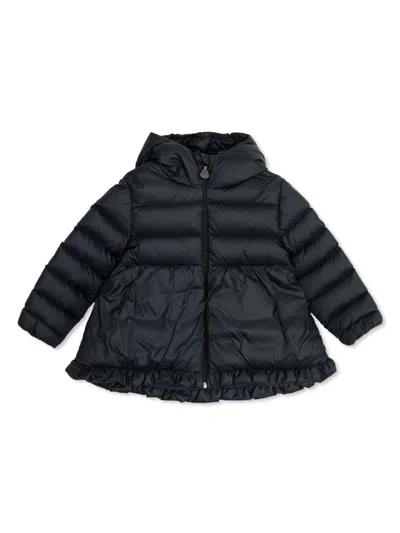 Moncler Kids' Odile Nylon Down Jacket In Navy