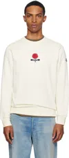 Moncler Off-white Archivio Sweatshirt In White