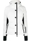 Moncler Off White Hooded Ski Jacket