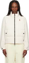 Moncler Off-white Maglia Down Jacket In Neutral