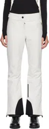 Moncler Padded Gore-tex Ski Trousers In White