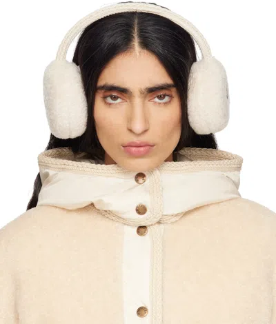 Moncler Off-white Teddy Ear Muffs