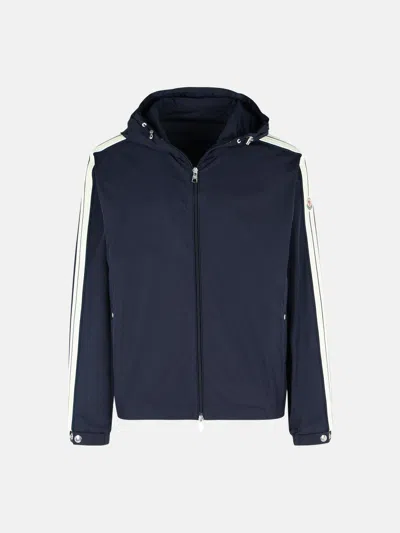 Moncler 'olan' Blue Nylon Jacket