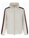 Moncler 'olan' Hooded Jacket In White