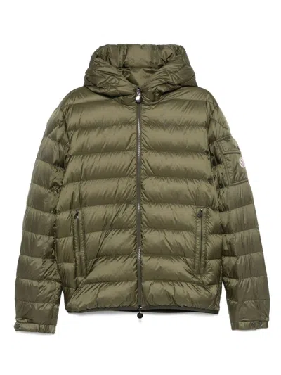 MONCLER OLIVE GREEN 'NAJAN' DOWN JACKET