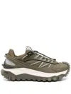 Moncler Trailgrip Gtx Ripstop Sneakers In Olive