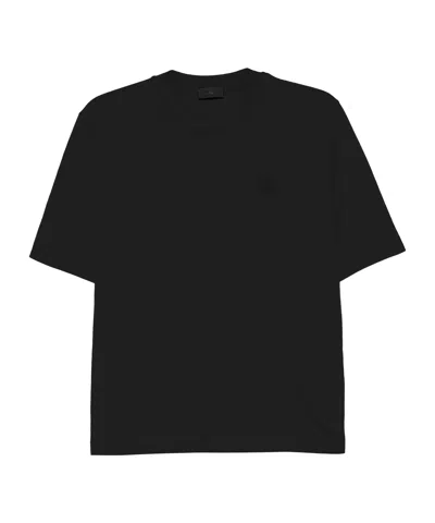 Moncler Open-necked Black Shirt