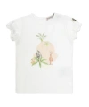 Moncler Open-necked Black Shirt In White