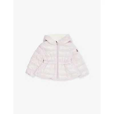 Moncler Babies' Open Pink Pinar Shell-down Jacket 9-36 Month