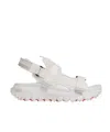 Moncler Trailgrip Vela Sandals In White
