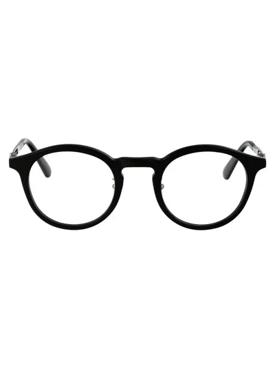 Moncler Ml5175 Glasses In 001 Nero Lucido