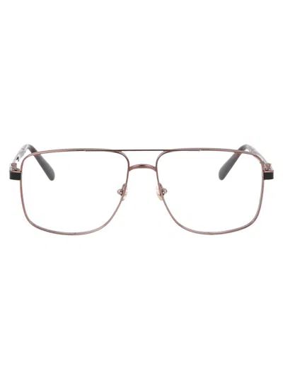 Moncler Ml5178 Glasses In 036 Bronzo Scuro Lucido