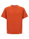 Moncler X Gilga Farm By Donald Glover Cartoon-style T-shirt In Orange