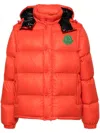 Moncler Cyclone 2-in-1 Padded Jacket In Orange