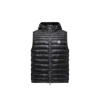 Moncler Orant Padded Vest With Hood In Black