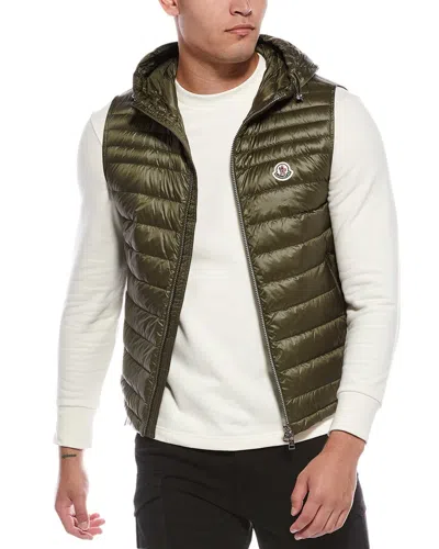 Moncler Orant Vest In Green