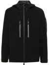 Moncler Veste À Capuche Imperméable Orden In Black