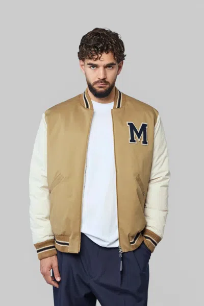 Moncler Oreane Bomber In Beige