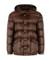 Moncler Orelith Down Jacket In Brown