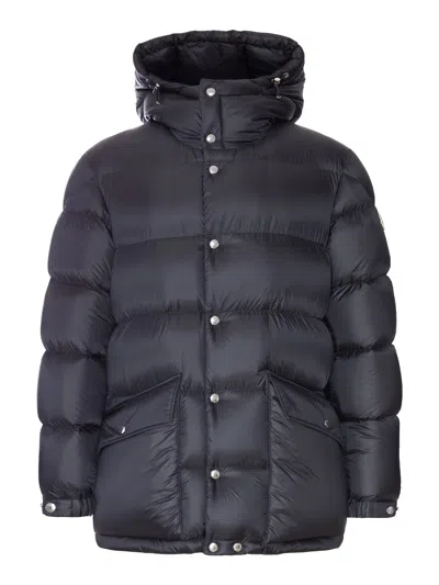Moncler Orelith Long Down Jacket With Hood In Black