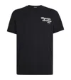 Moncler T-shirt En Coton In Blue