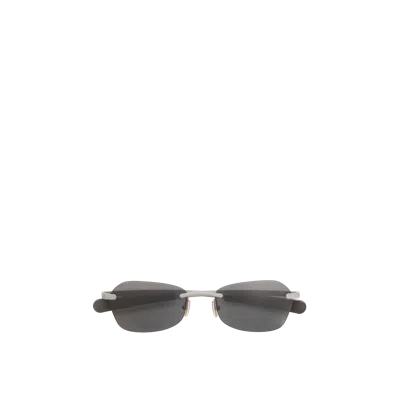 Moncler Orris Rectangular Sunglasses In Black