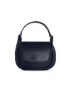 Moncler Tiarna Mini Faux Shearling Cross-body Bag In Black