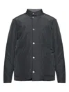 Moncler Ouille Reversible Down Jacket In Black